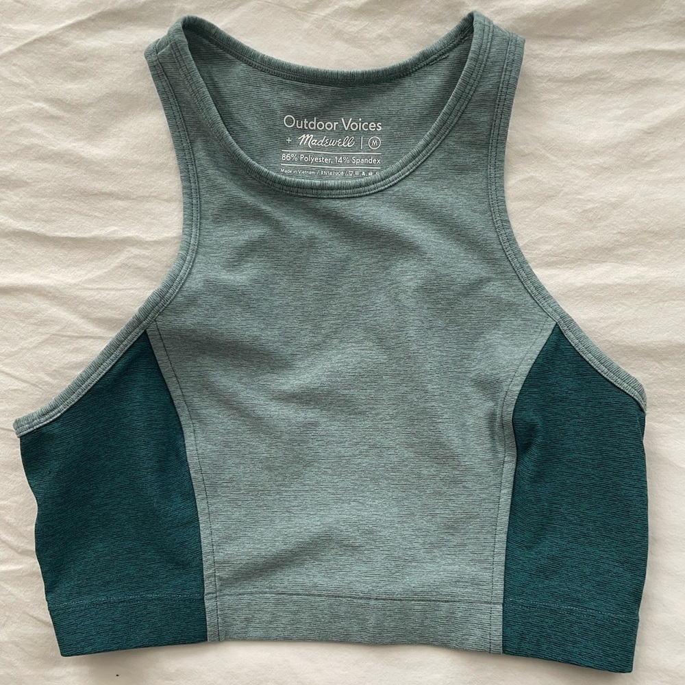 Outdoor Voices Athena Crop x Madewell collab